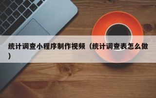 东台统计调查小程序制作视频（统计调查表怎么做）