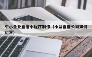 东台中小企业直播小程序制作（小型直播公司如何运营）